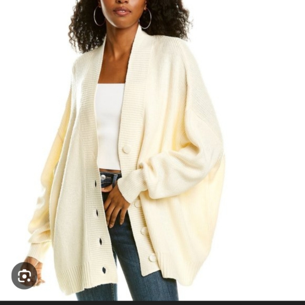 Danielle Bernstein Oversized Cardigan One Size